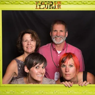 Chris and Ron Scrivani, with Daughters, Gina and Angela.