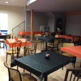 Conference room, suitable for business meetings.