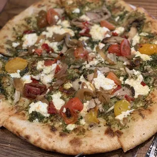 Chicken Pesto Pizza