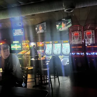 a man sitting at a bar
