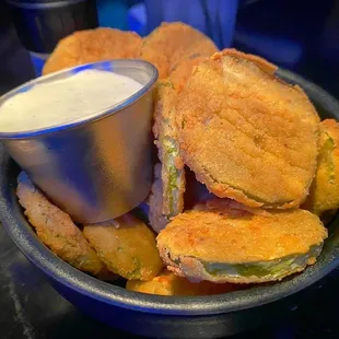 a bowl of fried food