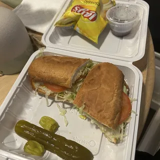 Turkey, Avocado and Bacon Sandwich