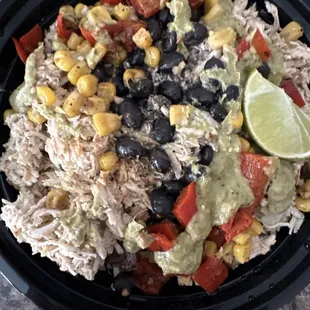Chicken  burrito  bowl
