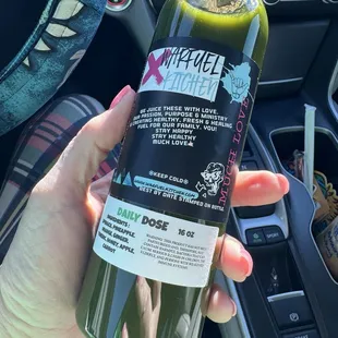 It's important to have your veggies and in this case blended up greens