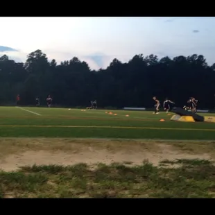 Drills at FBU Top Gun camp