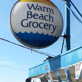 Warm Beach Grocery - local mom and pop corner store.