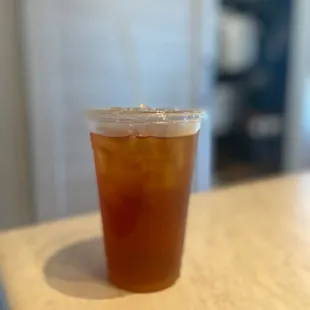 Peach tea