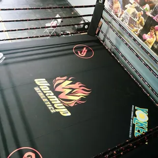 Official size ring for boxing drills and competitive sparring