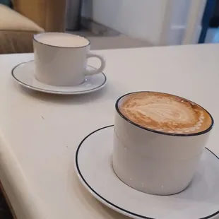 Coffee from Earl's Cafe inside the hotel