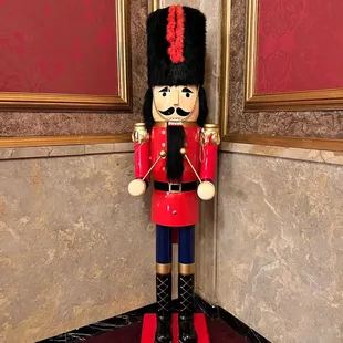 Nutcracker in the corner