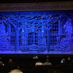 Opening set for the Nutcracker performance
