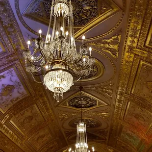 Inside lobby ceiling