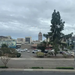 View from second floor.