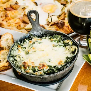 Spinach Artichoke Dip at Warpath Pizza