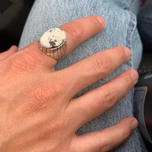 White Buffalo Ring