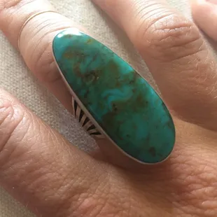 I&apos;m obsessed with the stone.