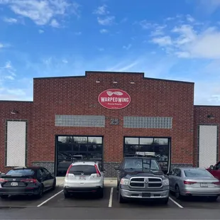 The front of the place