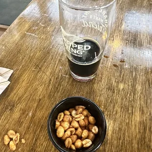 Housemade nuts. $1.50