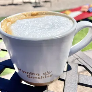 Cappuccino- was perfect!