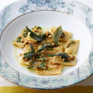 Freshly made pasta at Warren Street Bar