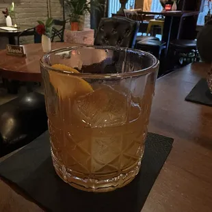 Butter Pecan Old Fashioned