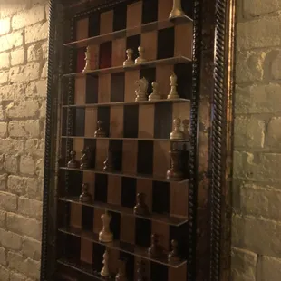 Ever played chess on a wall?