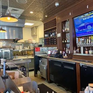 Bar and Kitchen Area