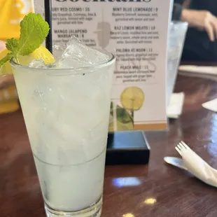 Mint Blue Lemonade