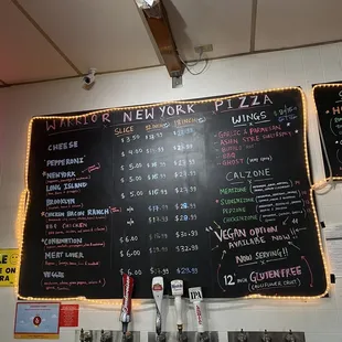 Clearer Image of the Menu 4/12/22