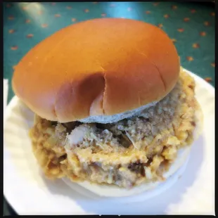 Shredded Chicken Sandwich