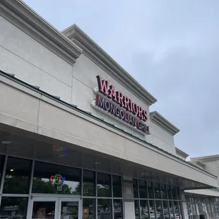 Outside signage