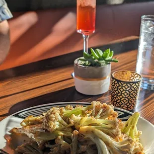 Many vegetarian dishes on the menu