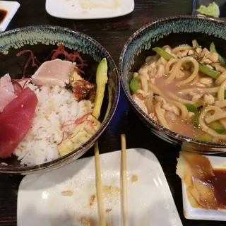 Chicken Stir-Fried Udon