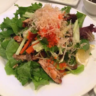 Salmon Skin Salad