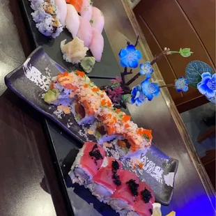 sushi and sashimi