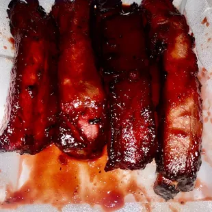 10. Bar-B-Q Spare Ribs