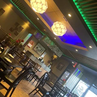 Inside of restaurant