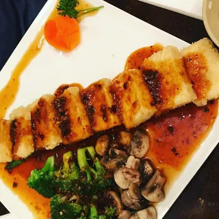 Spicy Garlic Tofu