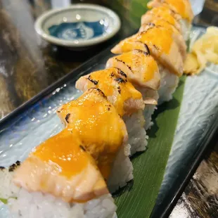 Scorched Salmon Roll