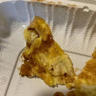 Ebi (Shrimp) Teriyaki Fried Rice with hair in it. It's hard to see but you should see it zoomed in.