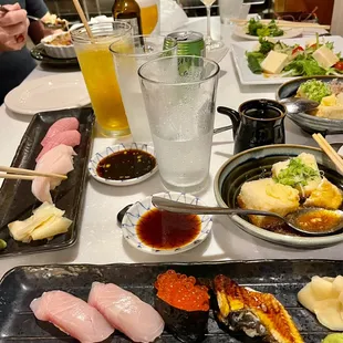 Nigiri ordered ala carte