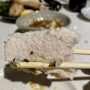 Look at that piece of Hamachi collar - so fatty- so ono!