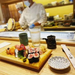 &quot;Regular&quot; Sushi Assortment - regular being a wholly inappropriate description, as it was all so tasty!!