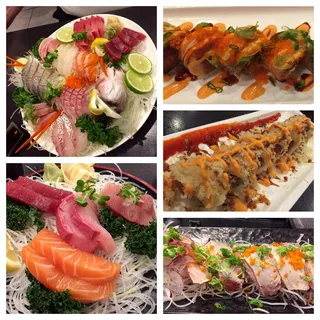 Sushi and Sashimi