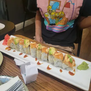 Rainbow roll