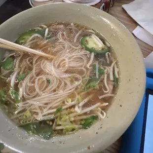 Beef pho