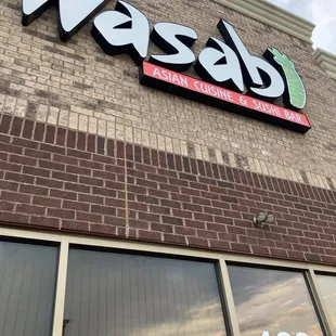 the front of a restaurant