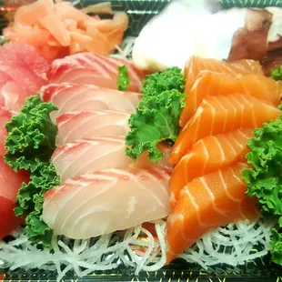 sashimi, sushi and sashimi, sushi, food