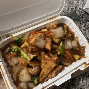 Tofu teriyaki