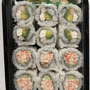 Crab Salad Roll &amp; philly roll